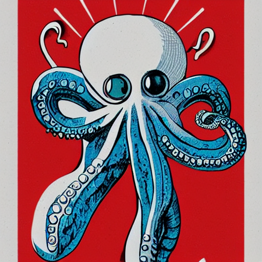 a communist octopus